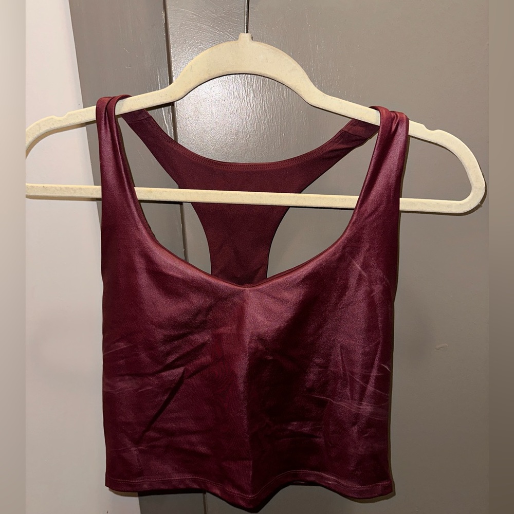 Fabletics Anywhere Shine Built In Bra Tank